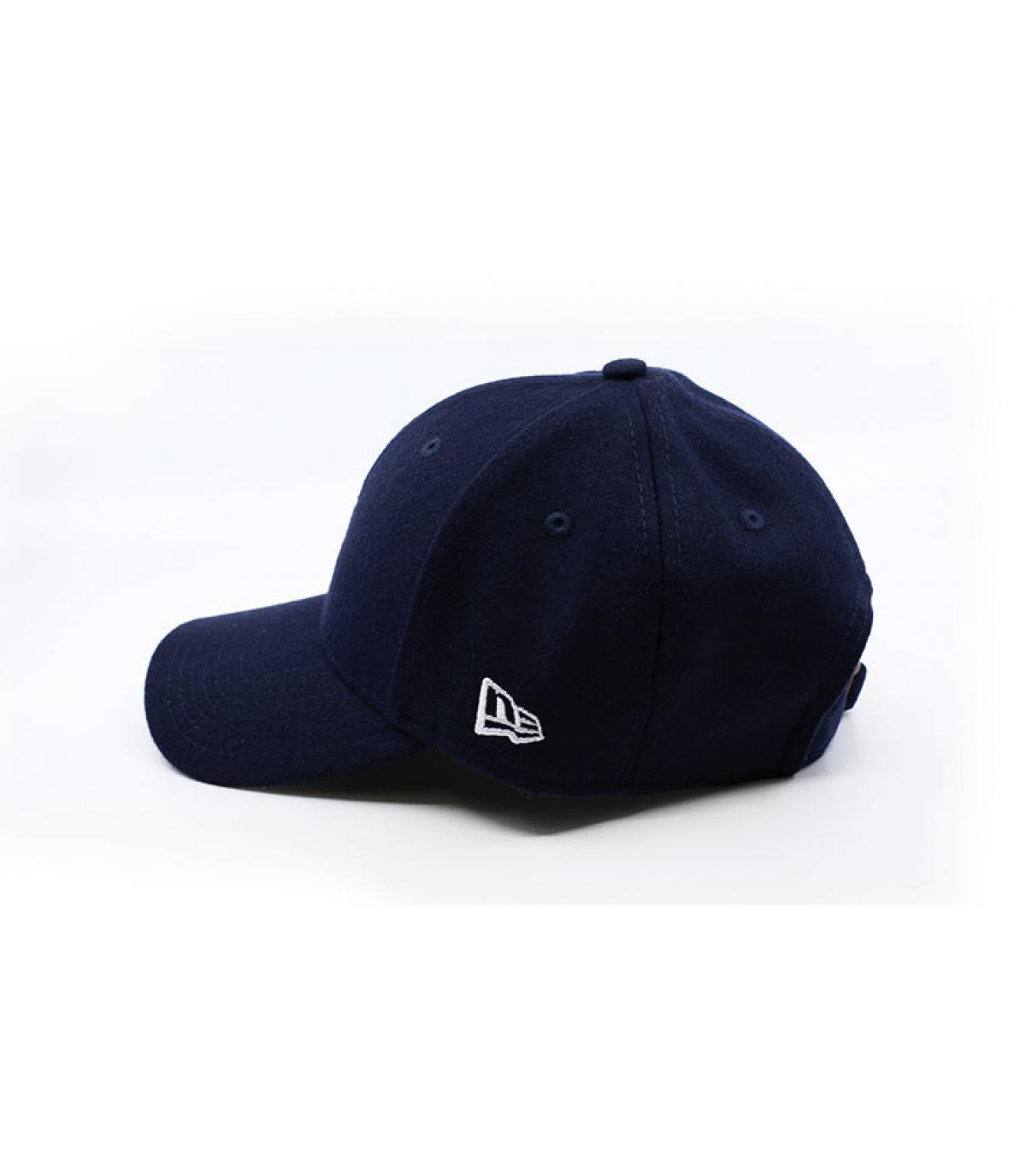 New Era cappuccio NY mini logo marino